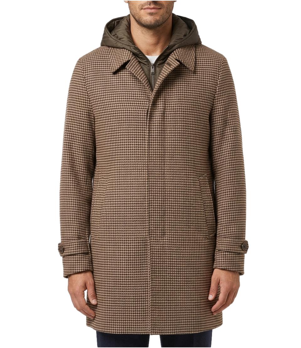 Cappotto At.p.co A333MARTINEZTX25 Uomo - Marrone