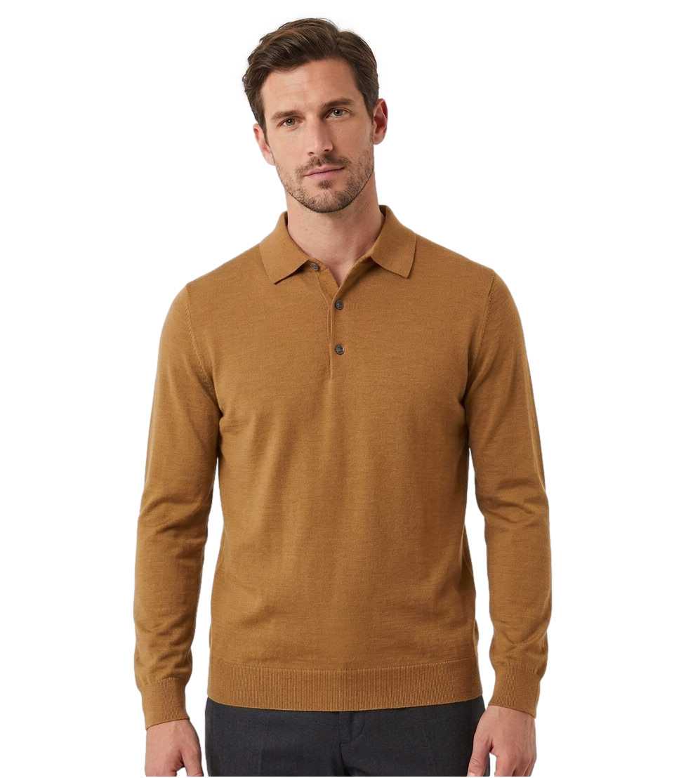 Polo At.p.co A33406C94 Uomo - Cammello