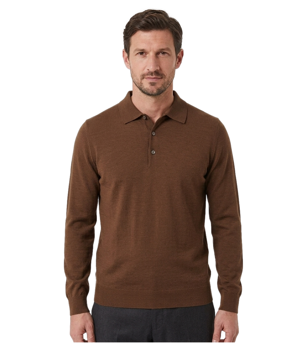Polo At.p.co A33406C94 Uomo - Cacao