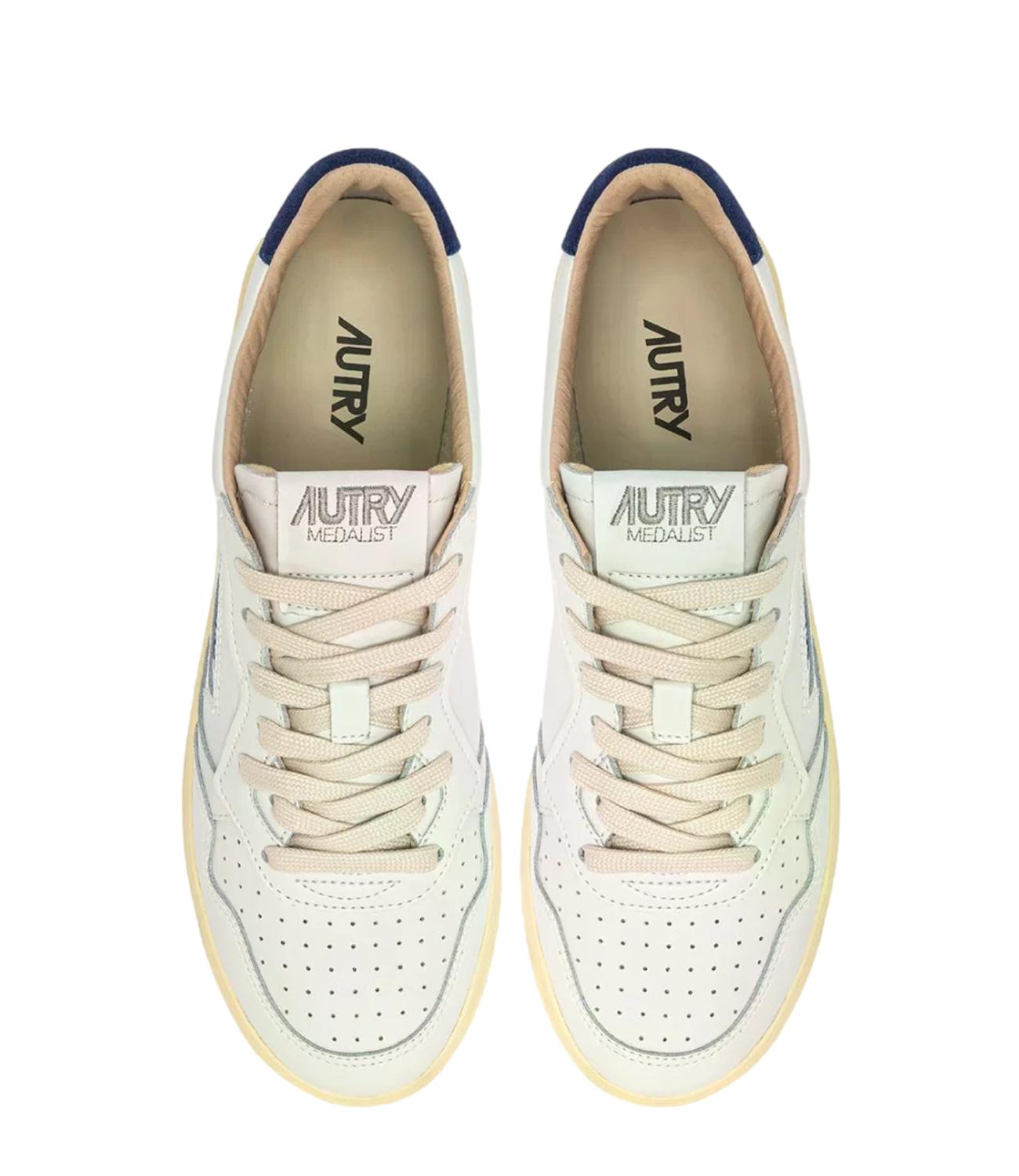 Sneakers Autry AULM BJ03 Uomo - Lea/suelogowht/bluedep