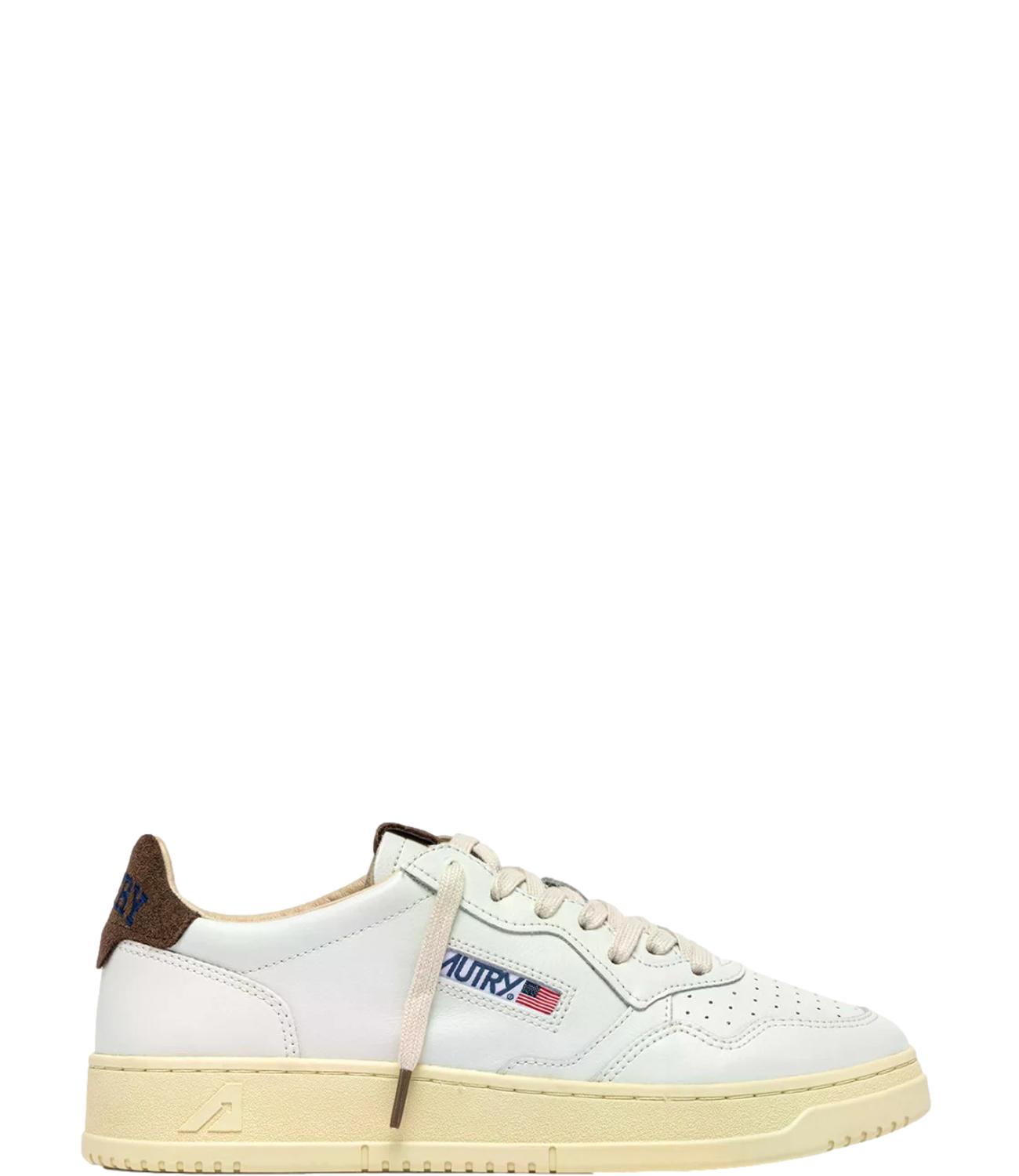 Sneakers Autry AULM HJ03 Uomo - Lea/suecollegwht/chocochip