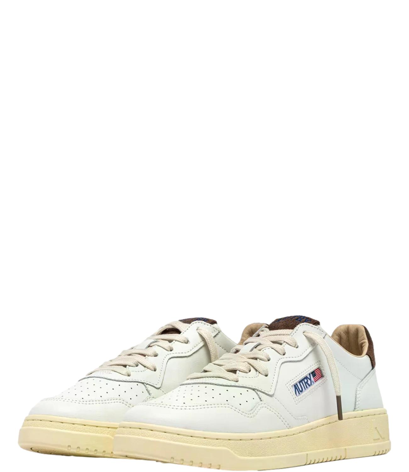 Sneakers Autry AULM HJ03 Uomo - Lea/suecollegwht/chocochip