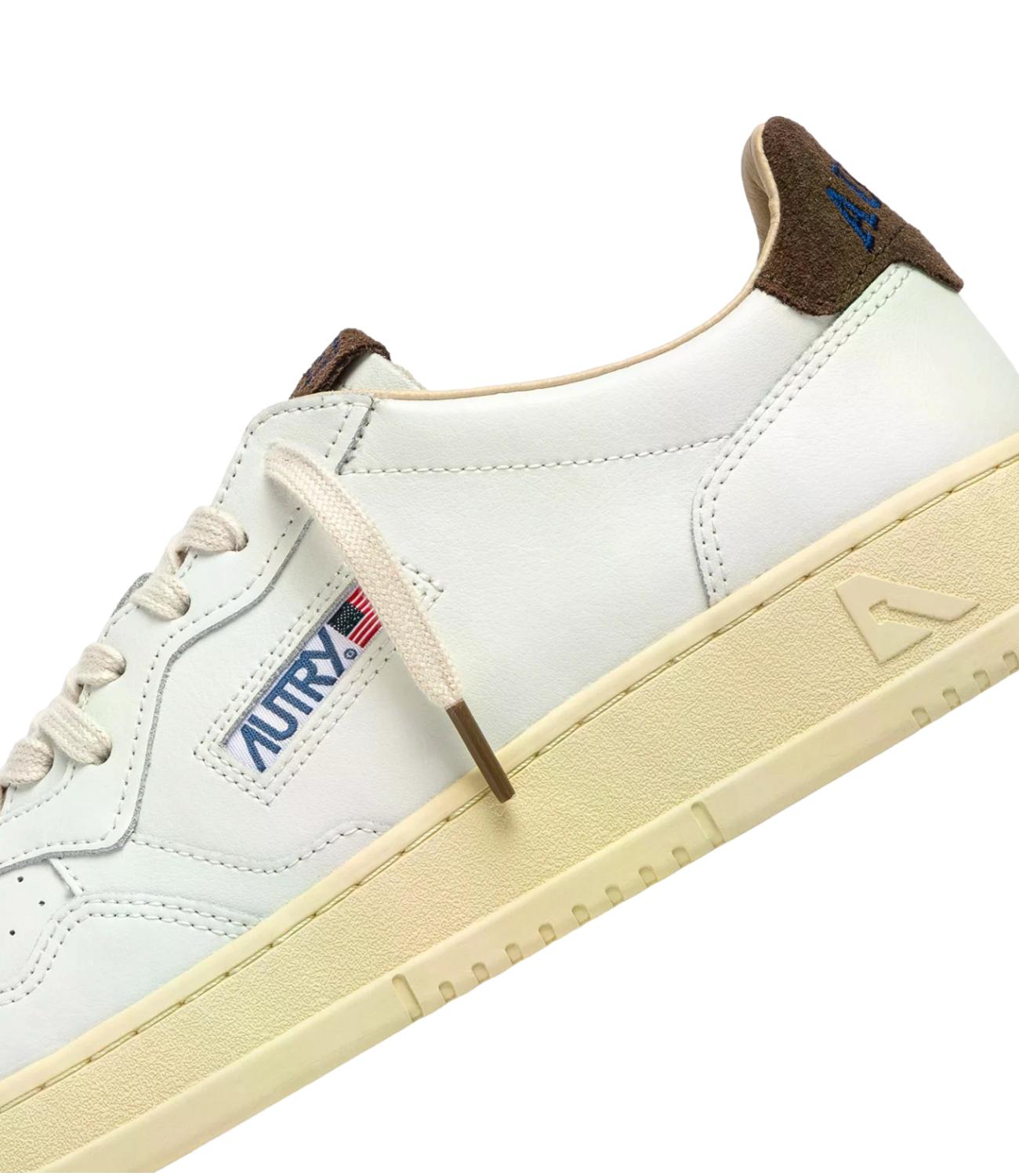 Sneakers Autry AULM HJ03 Uomo - Lea/suecollegwht/chocochip