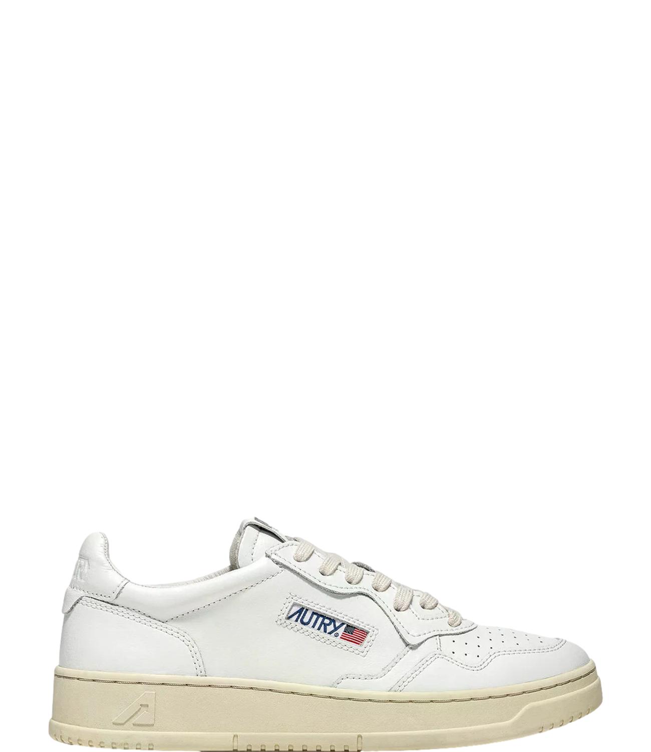 Sneakers Autry AULM LL15 Uomo - Leat/leat Wht/wht