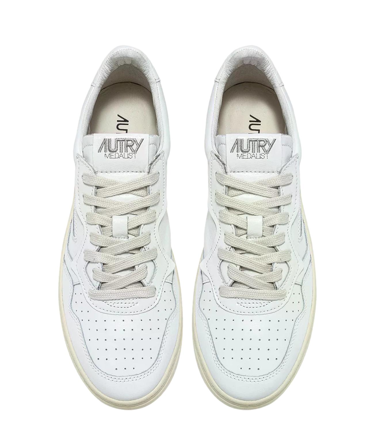 Sneakers Autry AULM LL15 Uomo - Leat/leat Wht/wht