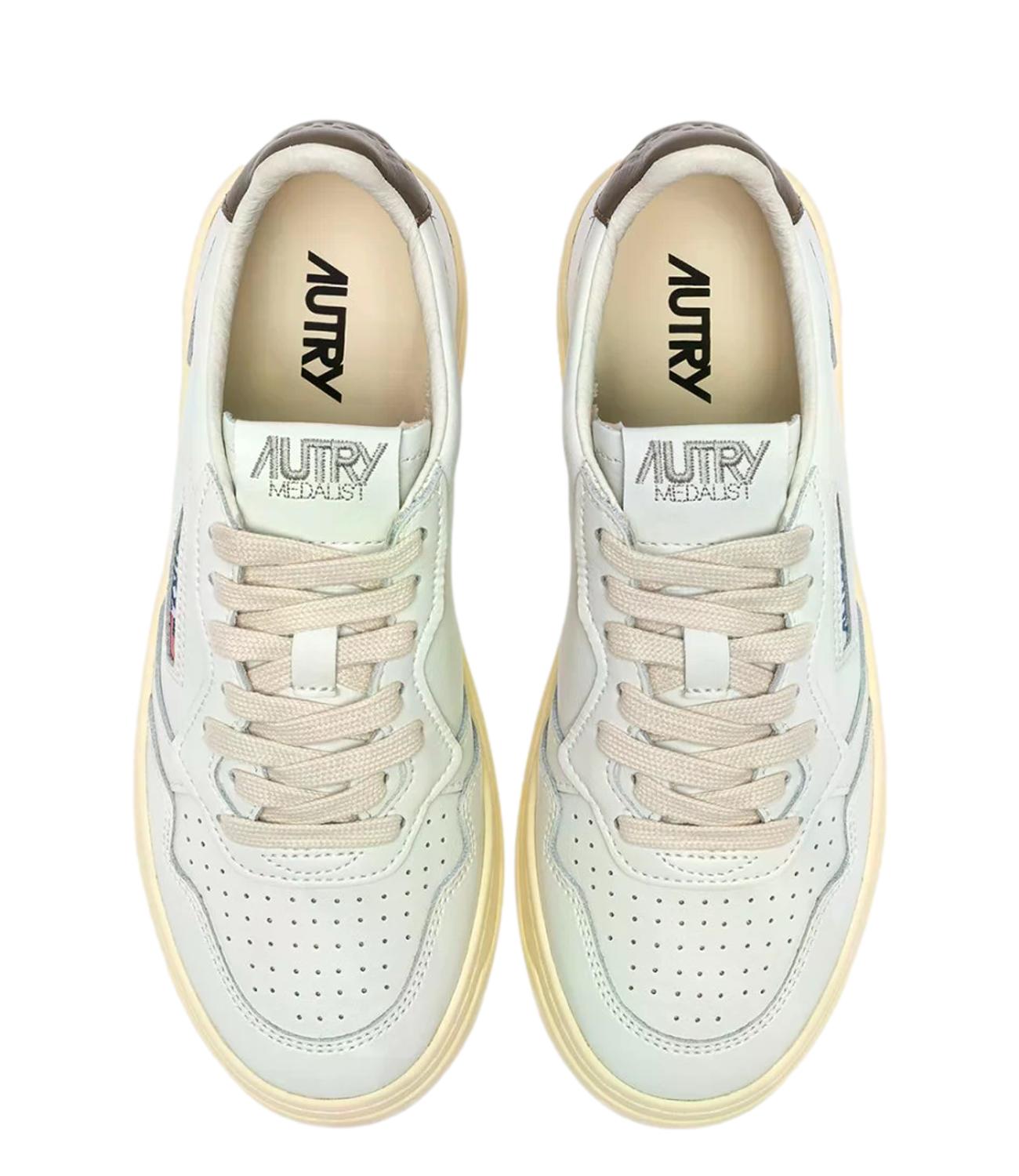 Sneakers Autry AULM LL28 Uomo - Leat/leat Wht/choco