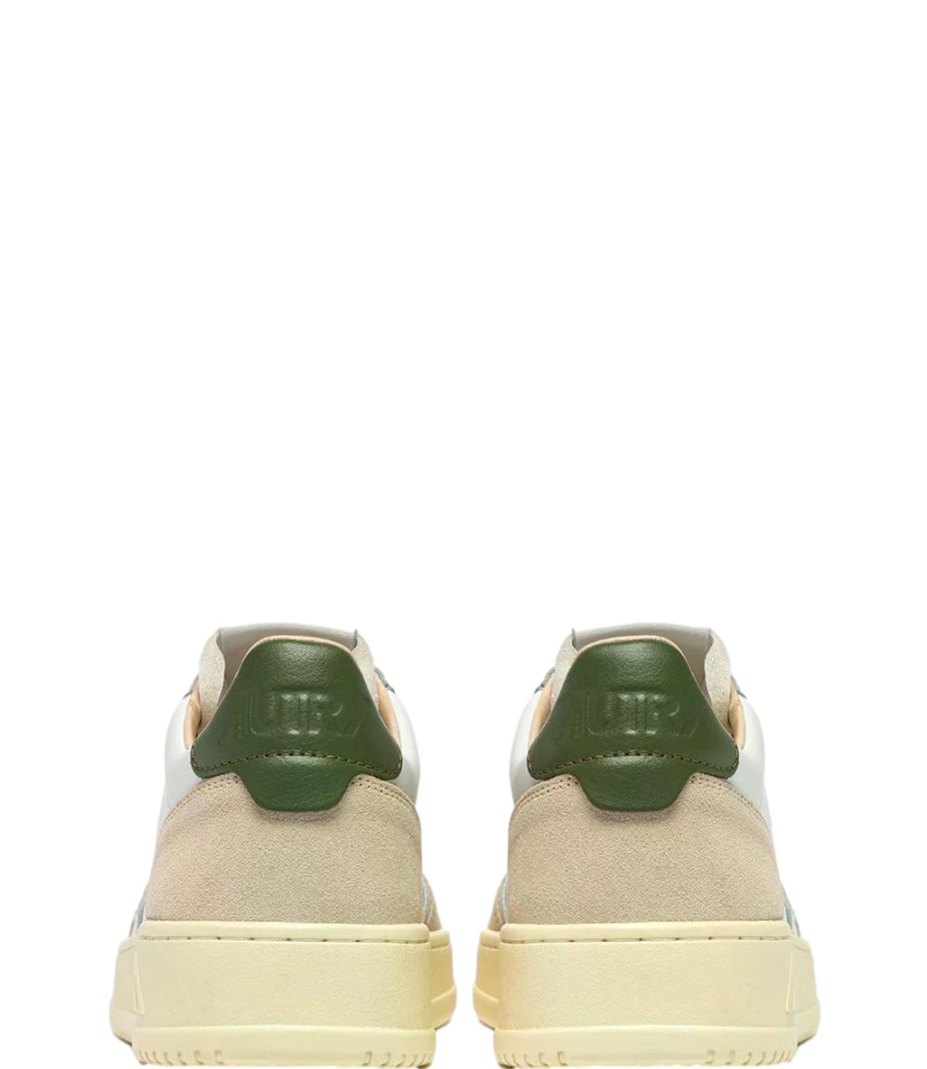 Sneakers Autry AULM LS17 Uomo - Leat/suede/whi/bronze Green