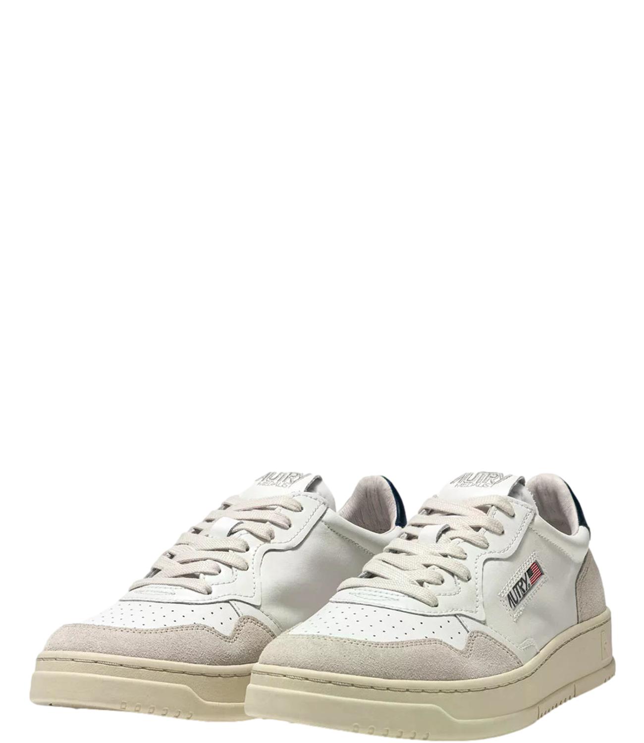 Sneakers Autry AULM LS28 Uomo - Leat/suede Wht/blue