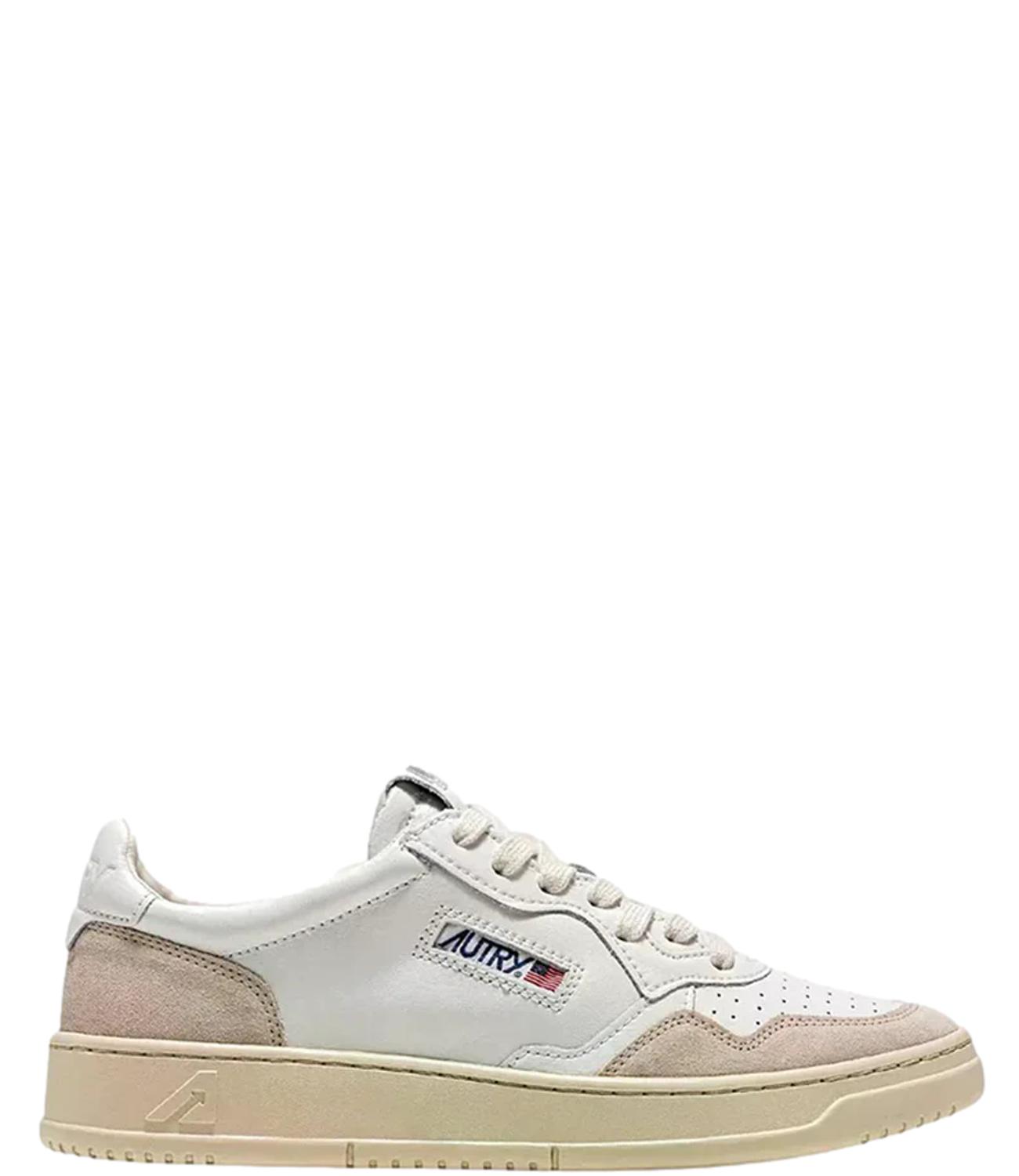 Sneakers Autry AULM LS33 Uomo - Leat/suede White
