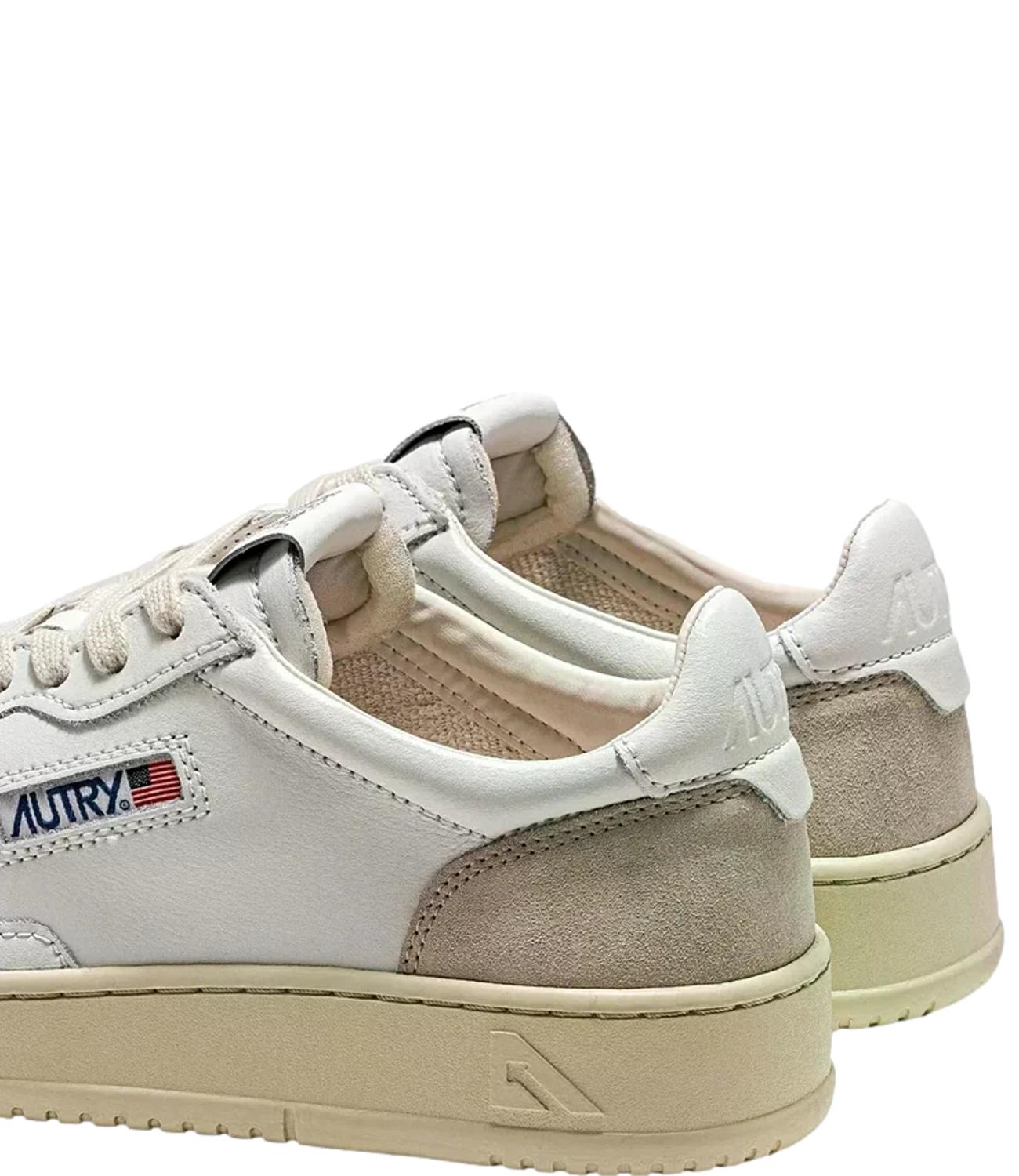 Sneakers Autry AULM LS33 Uomo - Leat/suede White