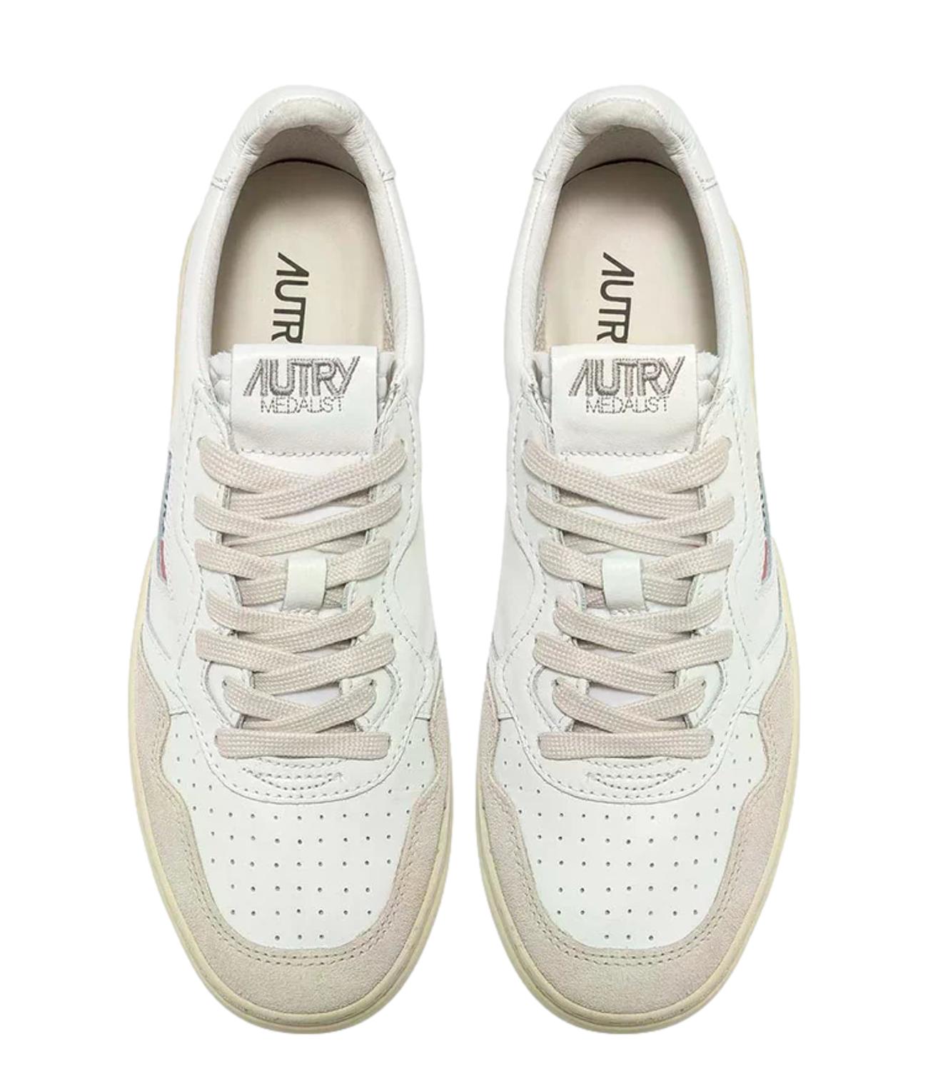 Sneakers Autry AULM LS33 Uomo - Leat/suede White