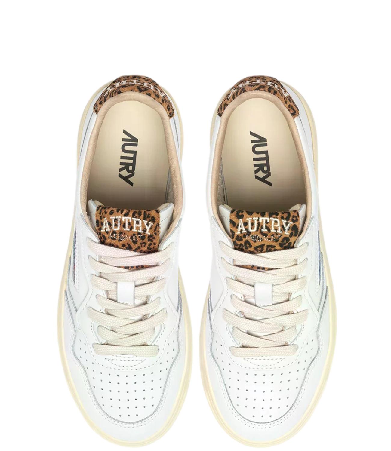 Sneakers Autry AULW HJ02 Donna - Lea/suecollegwht/leoprint