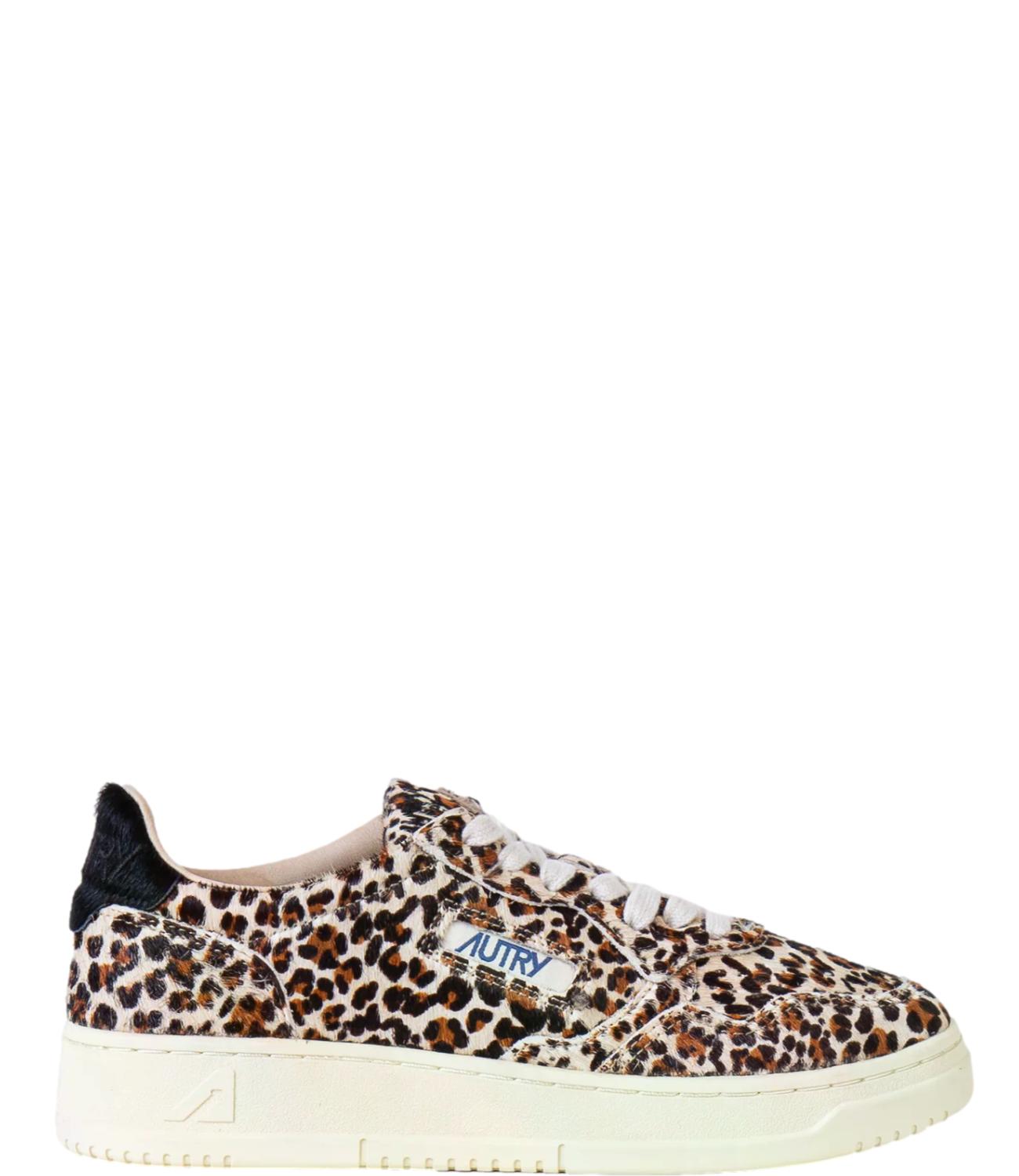 Sneakers Autry AULW JA04 Donna - Pony/safari Leop/blk