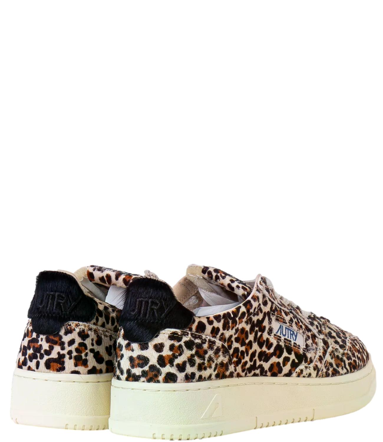 Sneakers Autry AULW JA04 Donna - Pony/safari Leop/blk