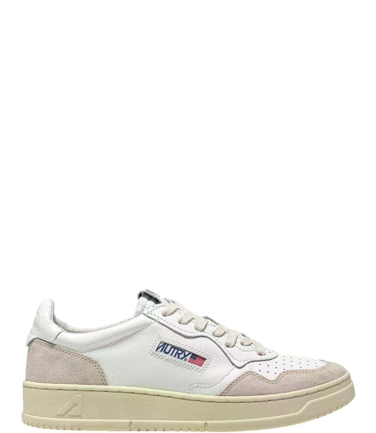 Sneakers Autry AULW LS33 Donna - Leat/suede White