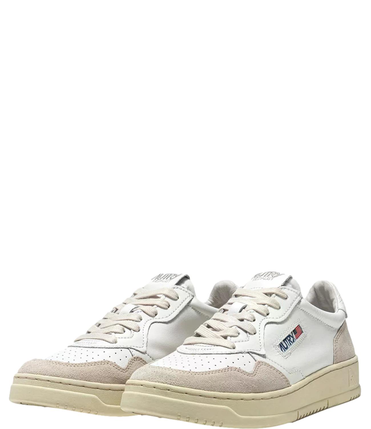 Sneakers Autry AULW LS33 Donna - Leat/suede White