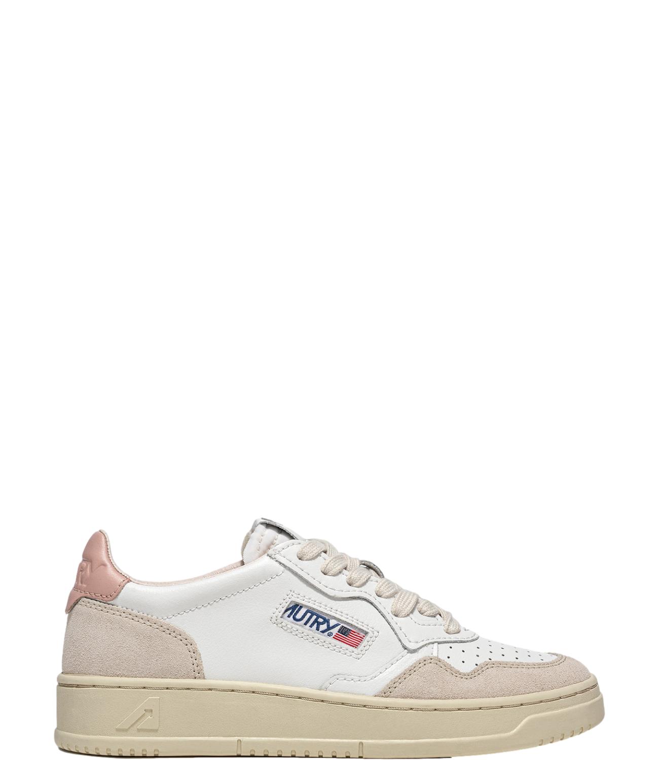 Sneakers Autry AULW LS37 Donna - Leat/suede Wht/pow