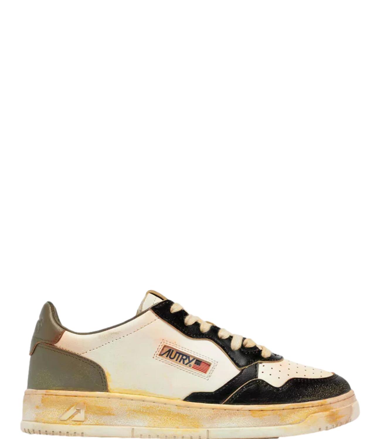 Sneakers Autry AVLM SV06 Uomo - Leat/leatwht/blk/covgrn