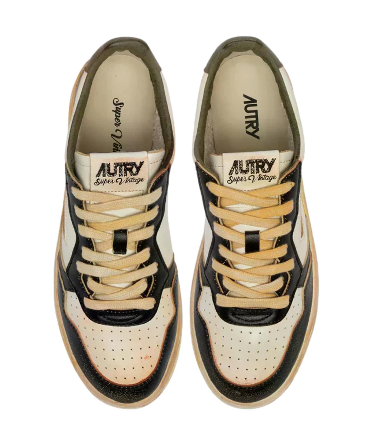 Sneakers Autry AVLM SV06 Uomo - Leat/leatwht/blk/covgrn
