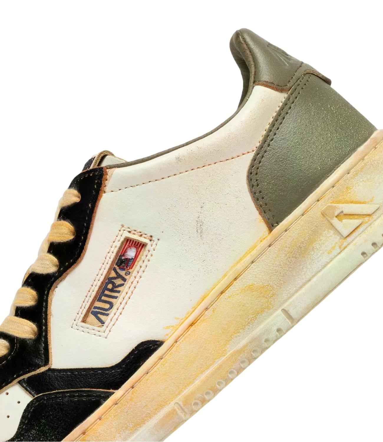 Sneakers Autry AVLM SV06 Uomo - Leat/leatwht/blk/covgrn