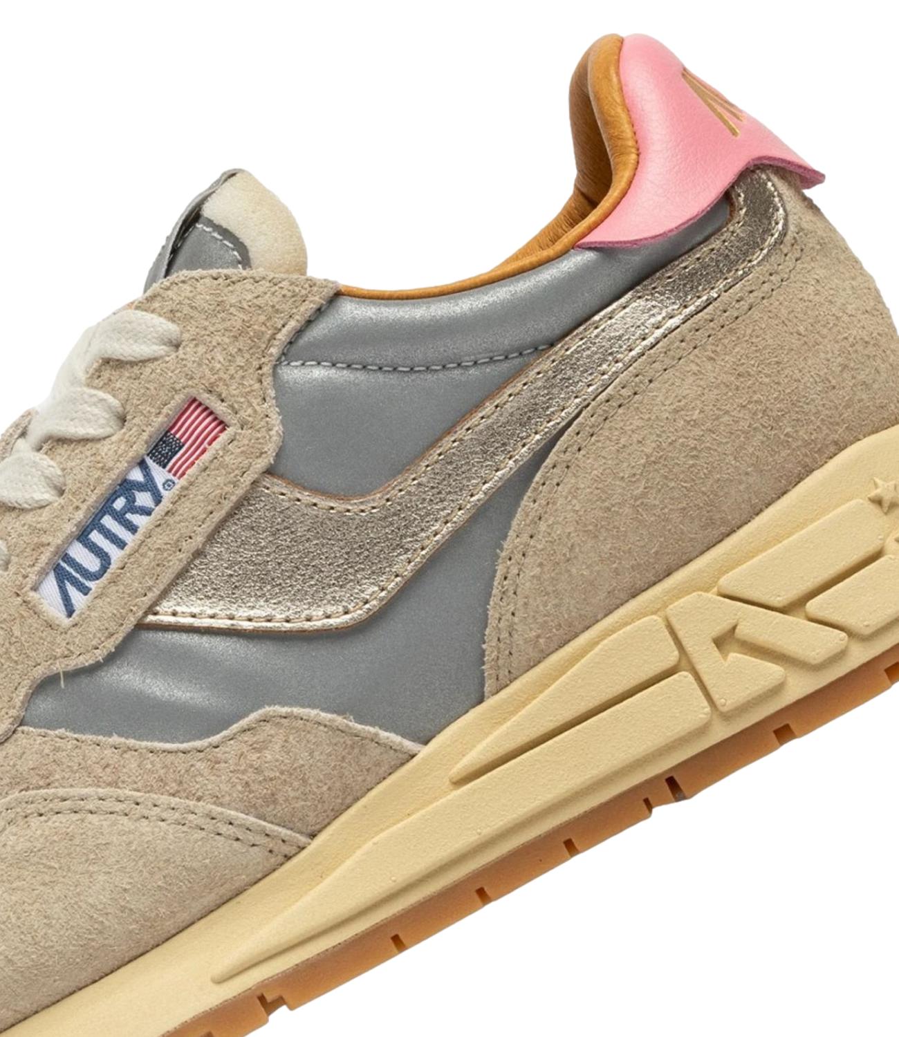 Sneakers Autry WWLW RL06 Donna - Refl/leat Silv/plat