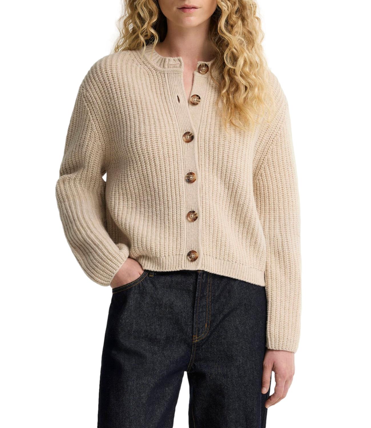 Cardigan Barbour 262MLKN1817 Donna - Birch