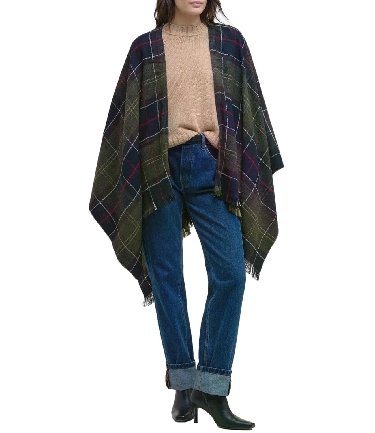 Poncho Barbour 262MLSC0184 Donna - Classic Tartan