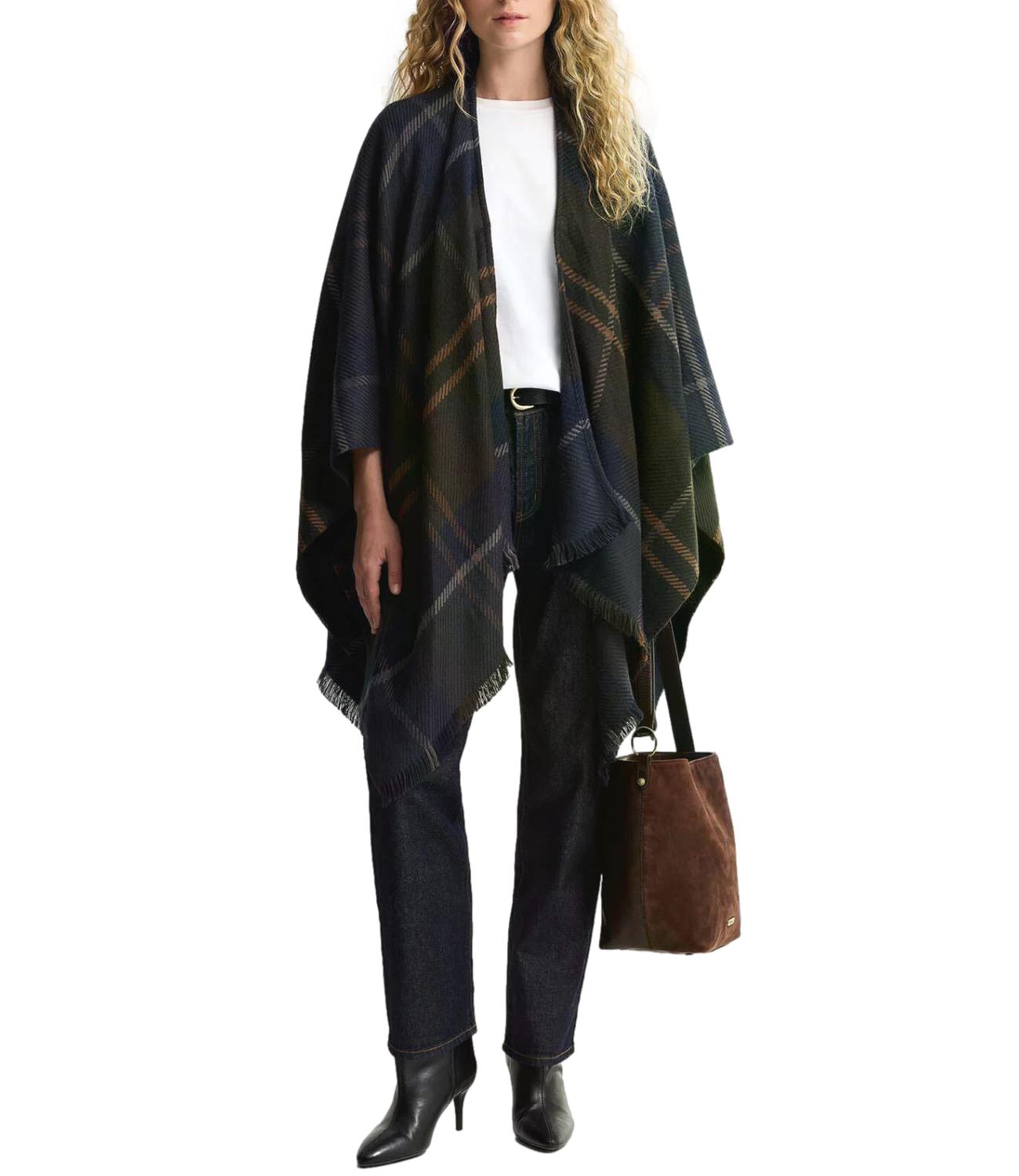 Poncho Barbour 262MLSC0502 Donna - Shadow Classic Tartan
