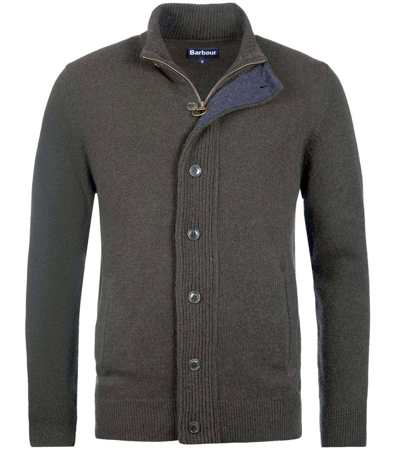 Cardigan Barbour 262MMKN0731 Uomo - Seaweed