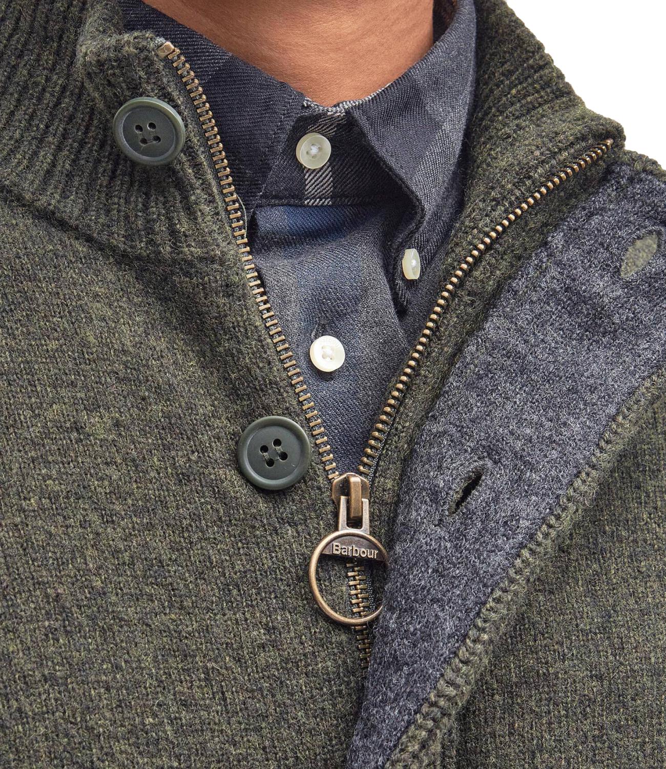 Cardigan Barbour 262MMKN0731 Uomo - Seaweed