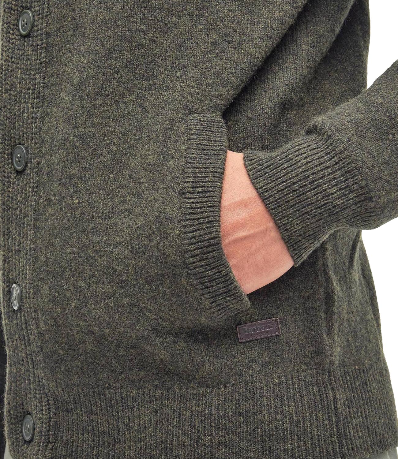 Cardigan Barbour 262MMKN0731 Uomo - Seaweed