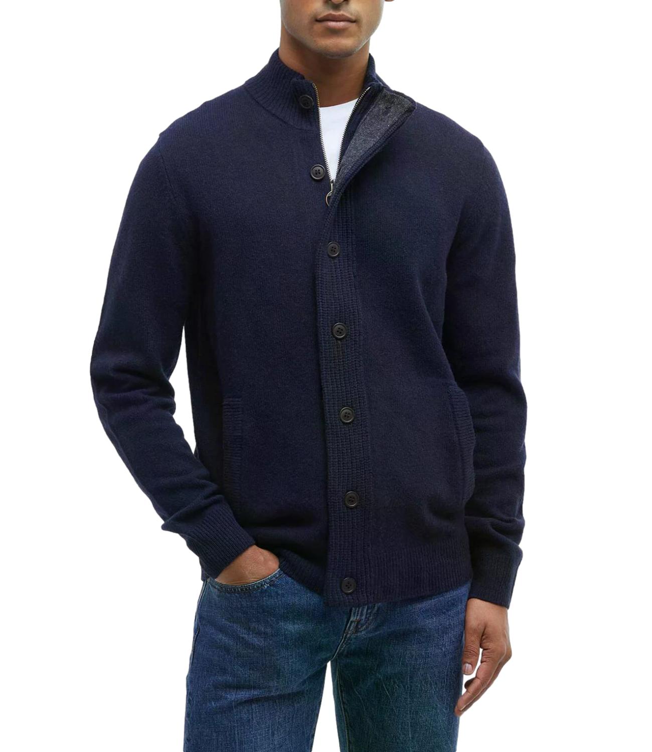 Cardigan Barbour 262MMKN0731 Uomo - Navy