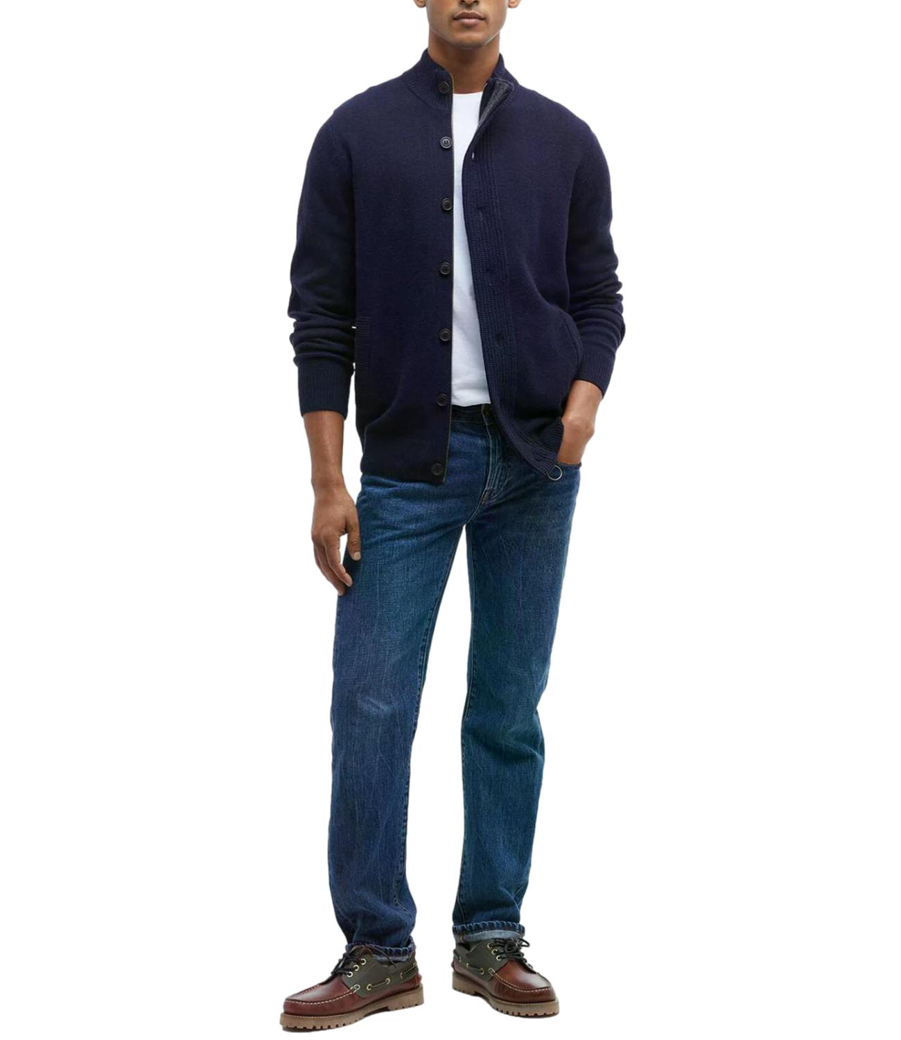 Cardigan Barbour 262MMKN0731 Uomo - Navy
