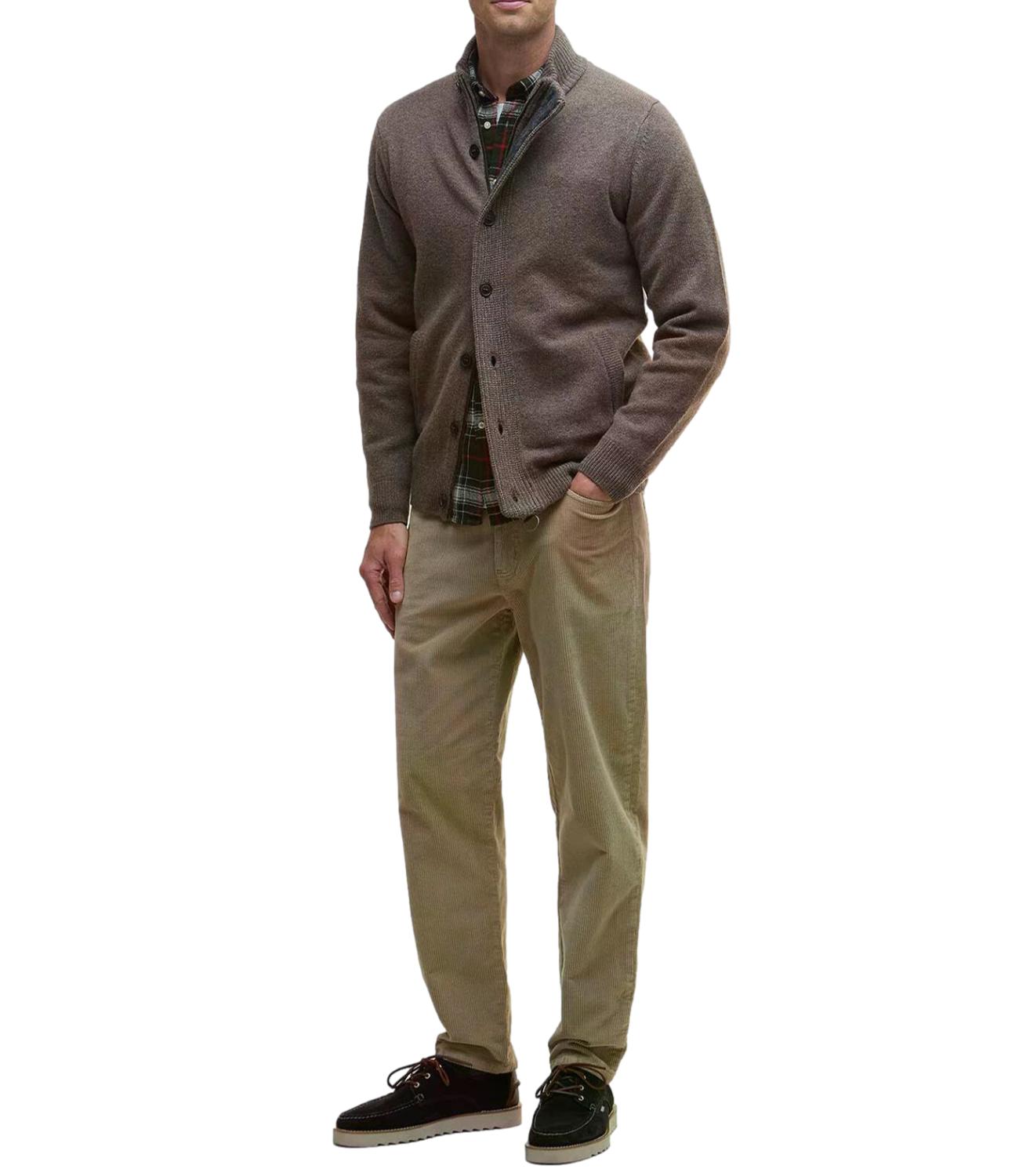 Cardigan Barbour 262MMKN0731 Uomo - Dark Stone