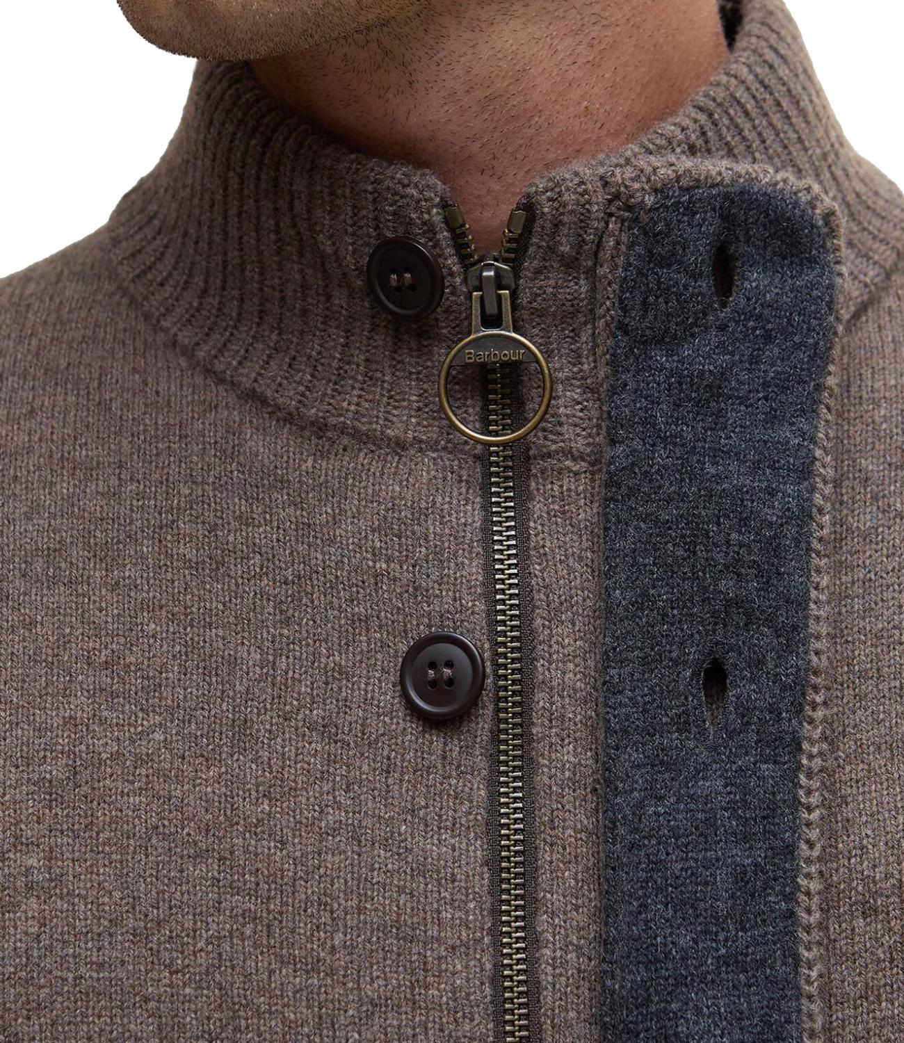Cardigan Barbour 262MMKN0731 Uomo - Dark Stone