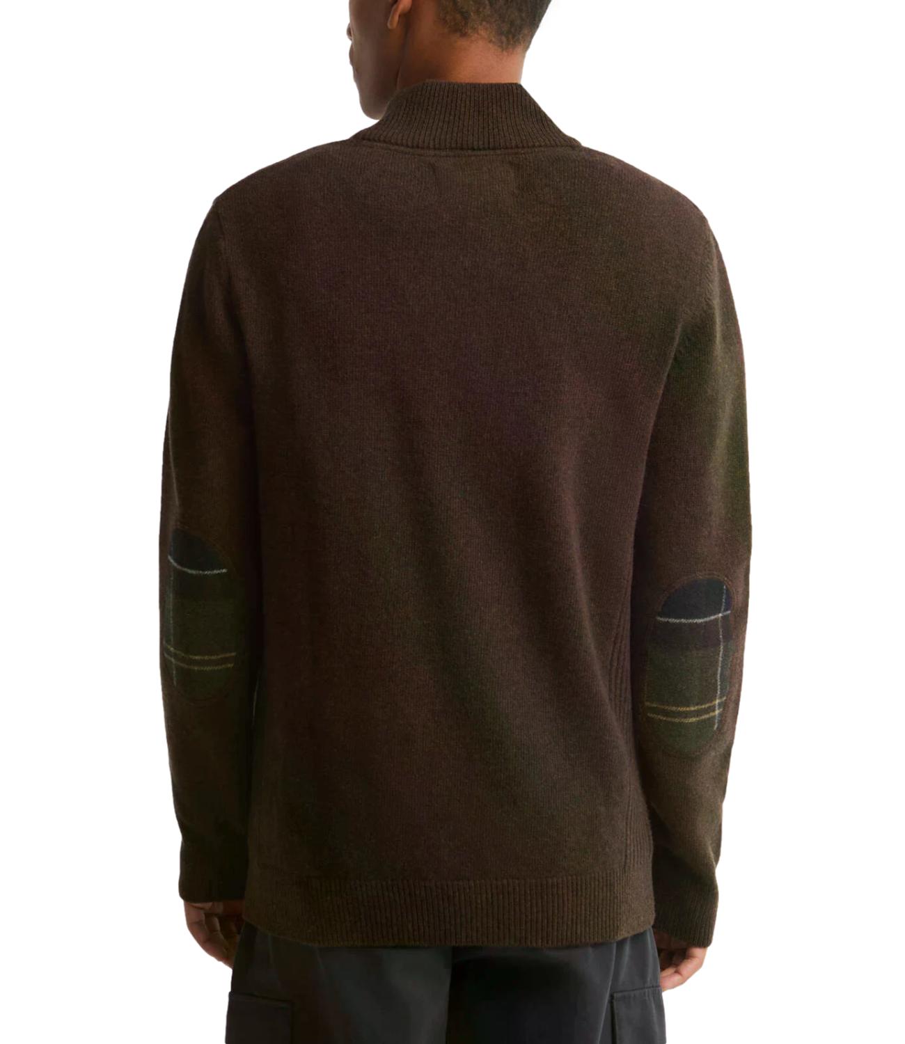 Cardigan Barbour 262MMKN0837 Uomo - Dark Oak