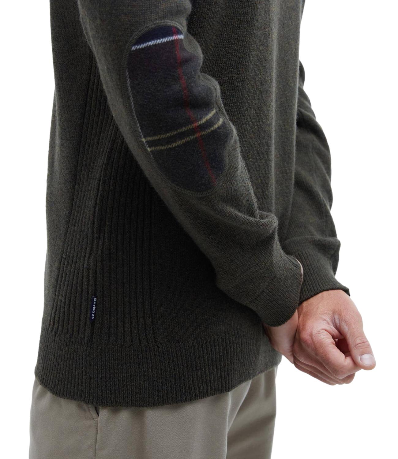 Cardigan Barbour 262MMKN0837 Uomo - Olive Marl