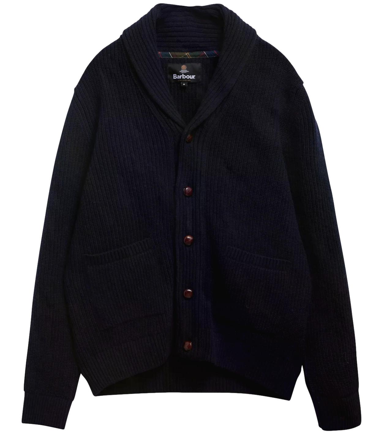 Cardigan Barbour 262MMKN1761 Uomo - Navy