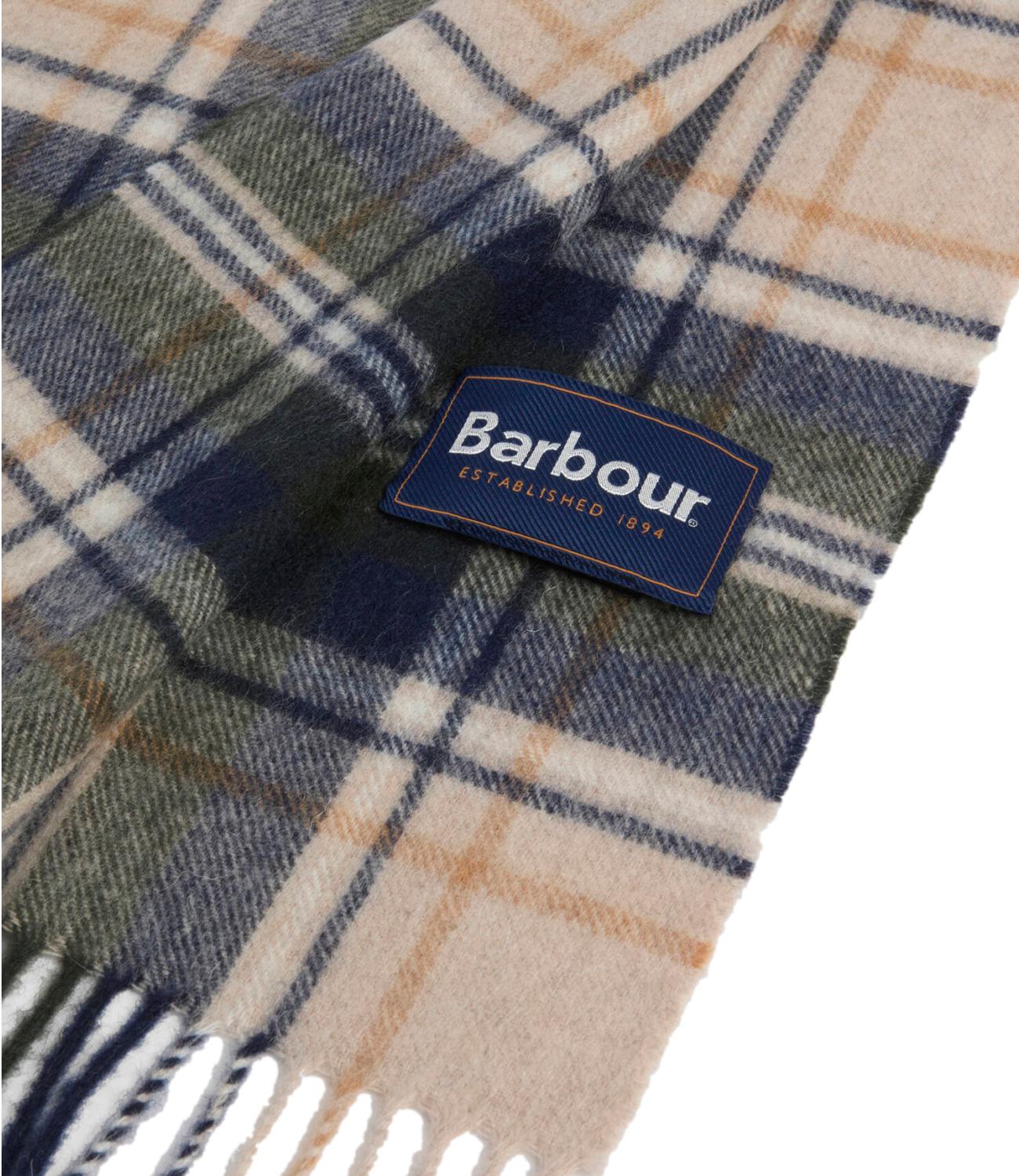 Sciarpa Barbour 262MUSC0137 Uomo - Sand Beige Plaid
