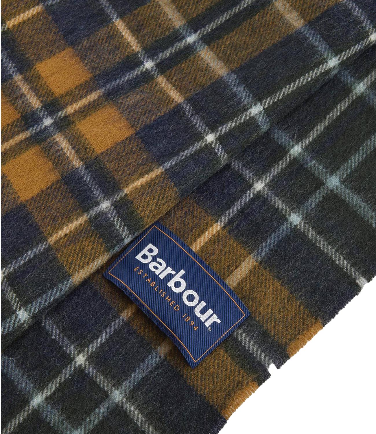 Sciarpa Barbour 262MUSC0137 Uomo - Forest/bronze Brown