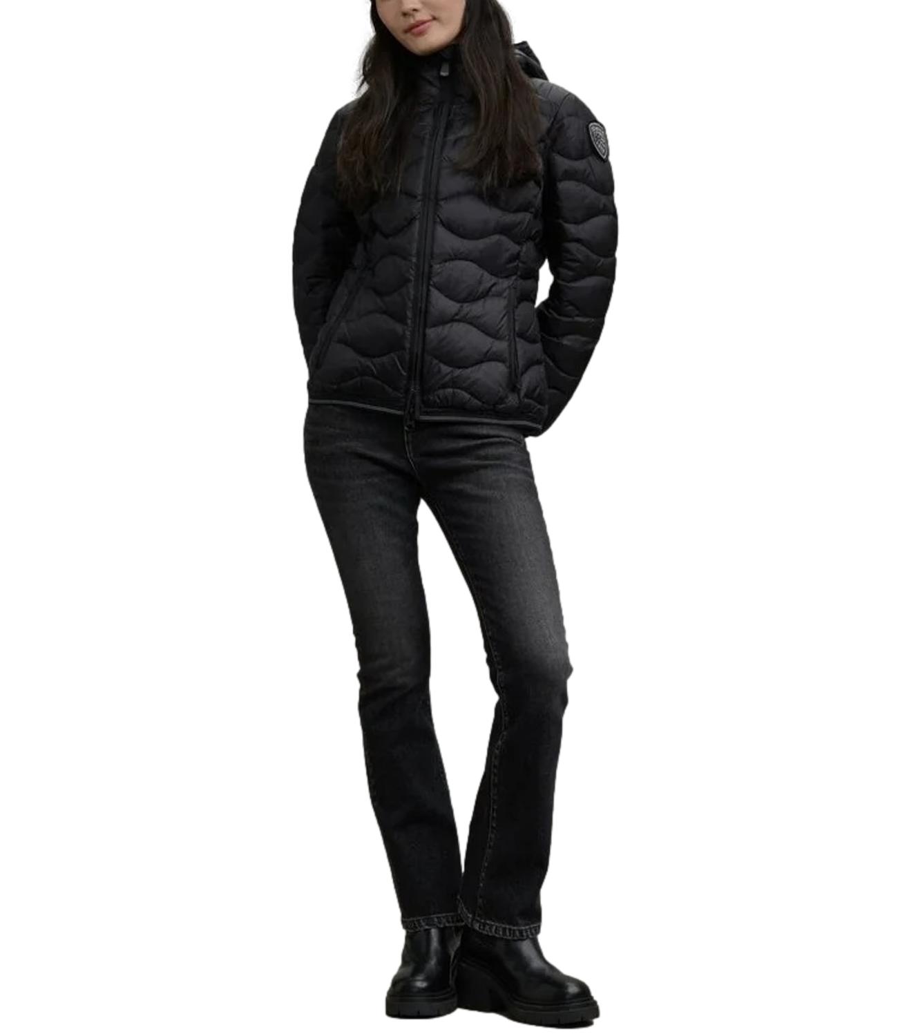 Giubbino Blauer 26WBLDC03033006047 Donna - Nero Interno Beige 301