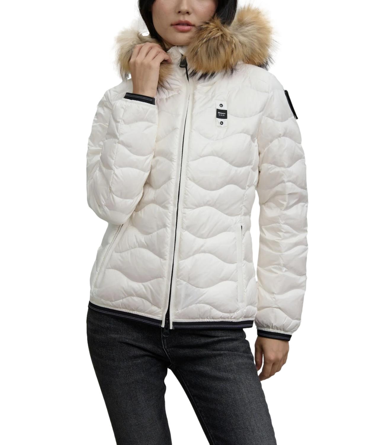 Giubbino Blauer 26WBLDC03034006047 Donna - Bianco Ottico Int. Bianco Otti