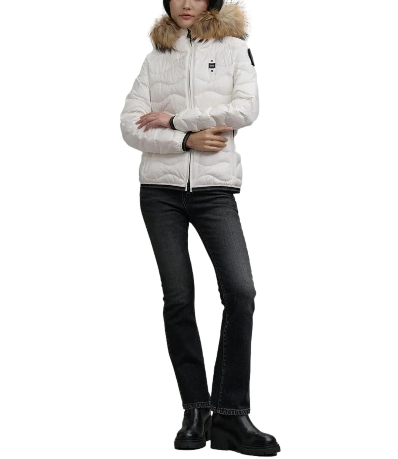 Giubbino Blauer 26WBLDC03034006047 Donna - Bianco Ottico Int. Bianco Otti