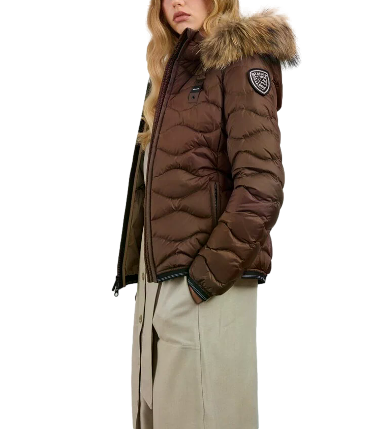 Giubbino Blauer 26WBLDC03034006047 Donna - Brown 30b Int. Beige 301