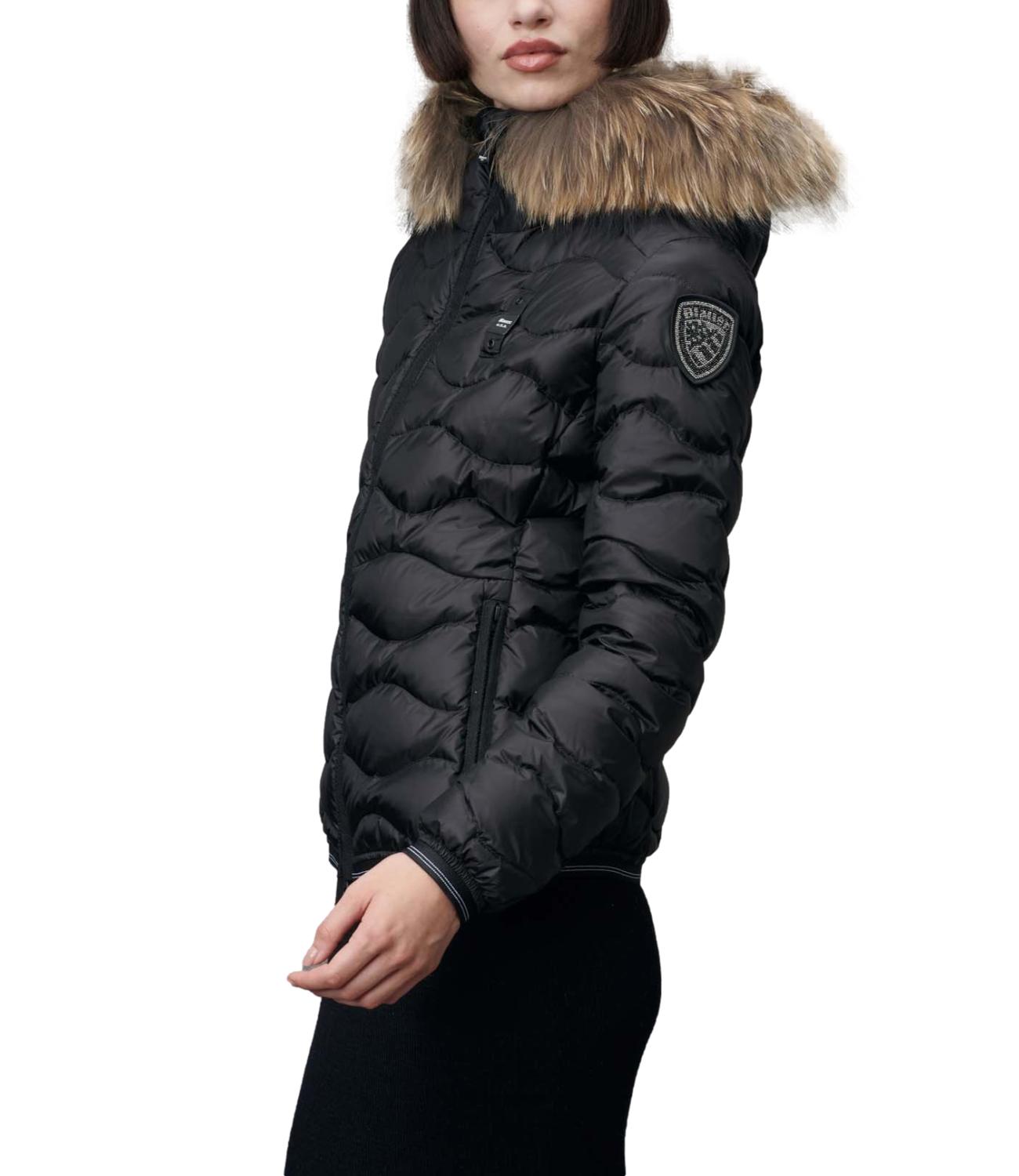 Giubbino Blauer 26WBLDC03034006047 Donna - Nero Interno Beige 301