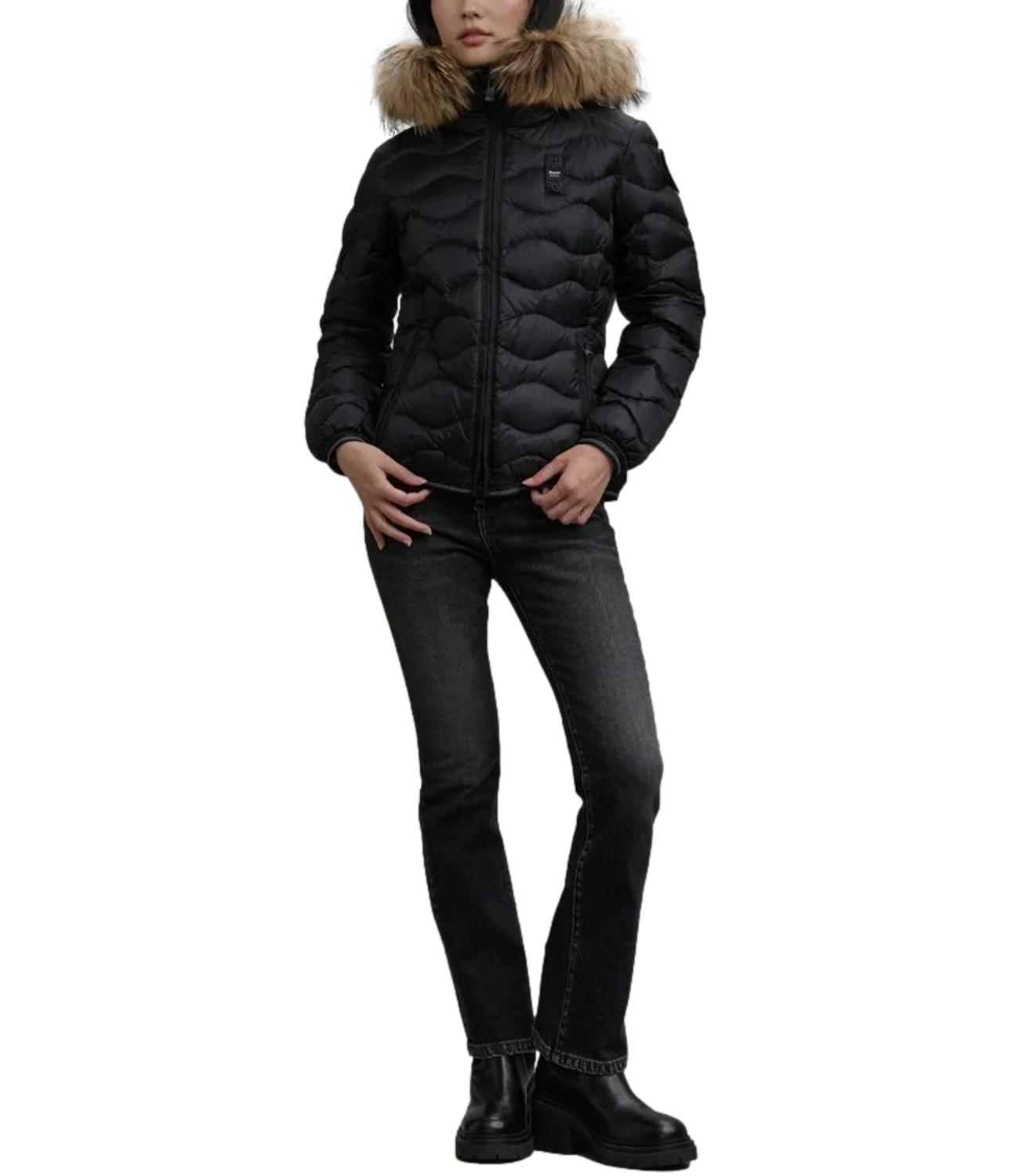 Giubbino Blauer 26WBLDC03034006047 Donna - Nero Interno Beige 301