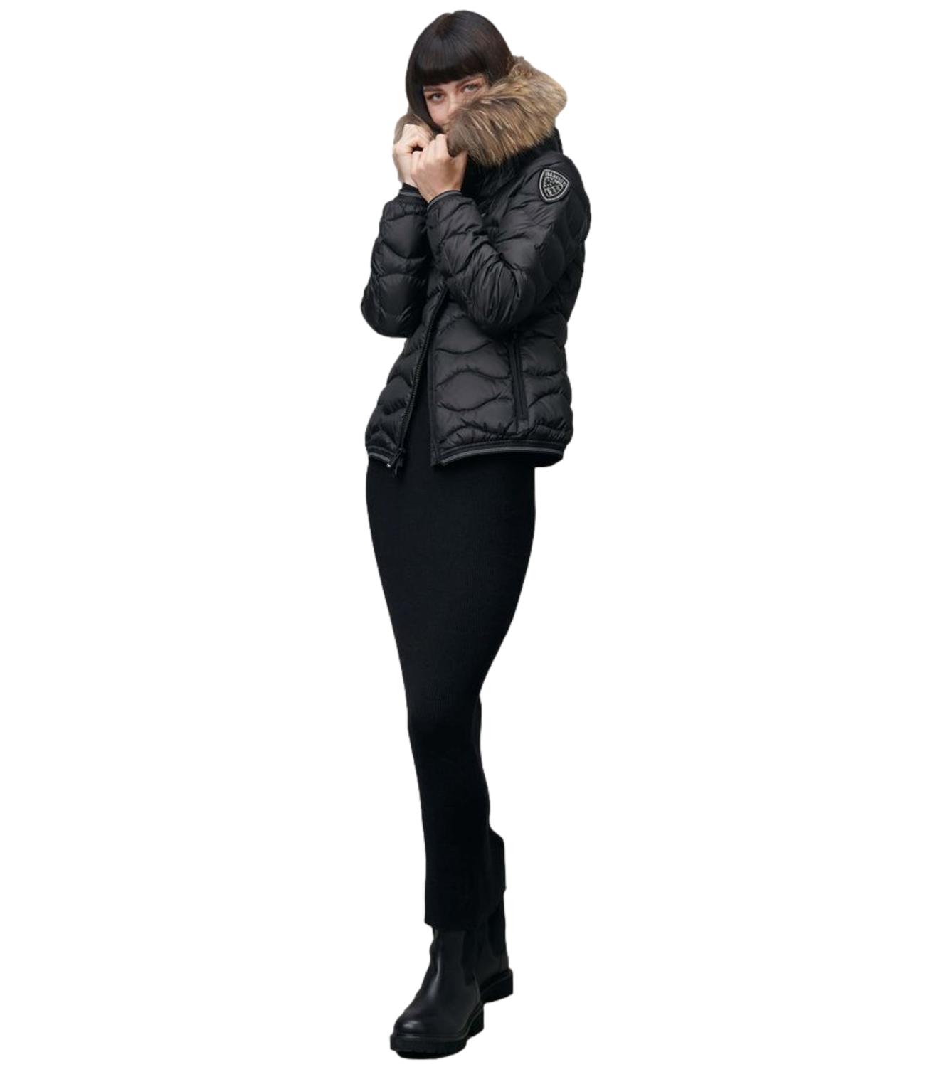 Giubbino Blauer 26WBLDC03034006047 Donna - Nero Interno Beige 301