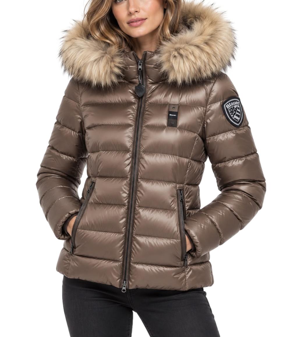 Giubbino Blauer 26WBLDC03038006047 Donna - Brown 30b Int. Beige 301