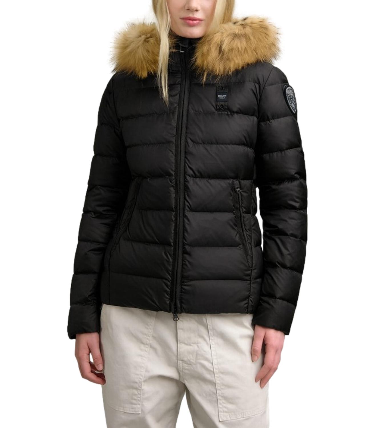 Giubbino Blauer 26WBLDC03038006047 Donna - Nero Interno Beige 301
