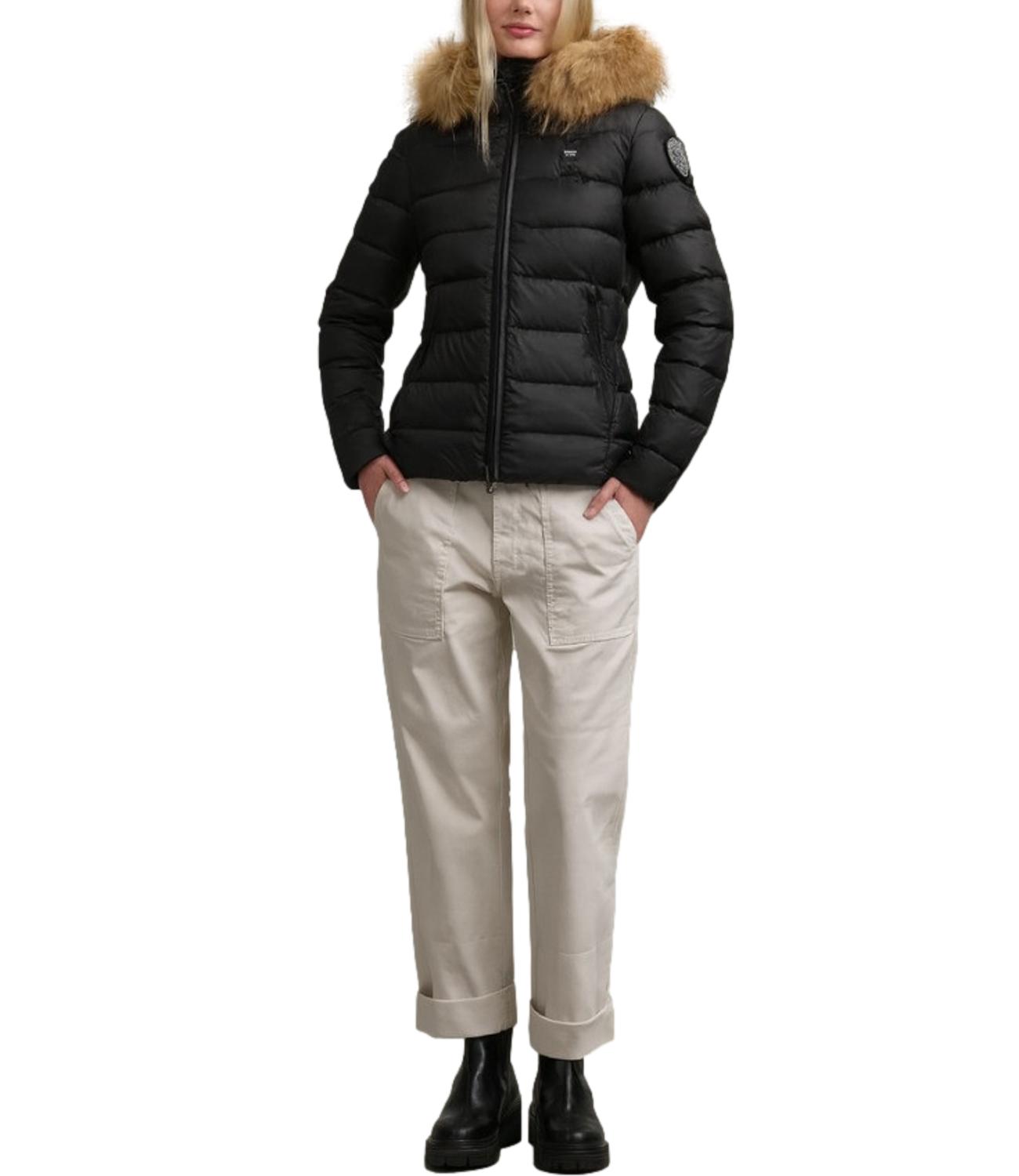 Giubbino Blauer 26WBLDC03038006047 Donna - Nero Interno Beige 301